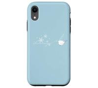 Letter Feather Pen from Shimaenaga Japan Wild Bird of Hokkaido Cute White Birds Snowflake Case for iPhone XR