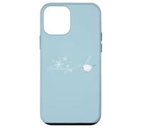 Letter Feather Pen from Shimaenaga Japan Wild Bird of Hokkaido Cute White Birds Snowflake Case for iPhone 12 mini