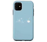 Letter Feather Pen from Shimaenaga Japan Wild Bird of Hokkaido Cute White Birds Snowflake Case for iPhone 11