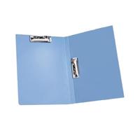 Letter File Folders Punchless Paper Binder with Double Metal Clip