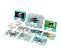 Letter Flashcards, Letter Cards, Spelling Game, Assignment Game, Wooden Toy for Motor Skills Promotion and Preschool Learning for Nursery