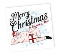 Letter From Santa Claus - Funny Santa Christmas Card, Christmas Greetings Card, Merry Christmas To The One I Love Personalised Xmas Blank Card