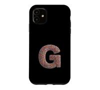 Letter G Candy Rainbow Sprinkles Monogram Men, Women, Kids Case for iPhone 11