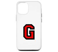 Letter G (Red) G Case for iPhone 12/12 Pro