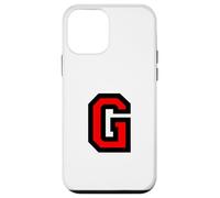 Letter G (Red) G Case for iPhone 12 mini