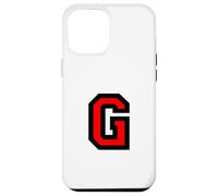 Letter G (Red) G Case for iPhone 12 Pro Max