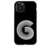 Letter G Retro Capital Alphabet Case for iPhone 11 Pro