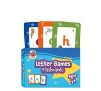 Letter Games Flashcards for Ages 4+ (CGP KS1 Activity Books and Cards)