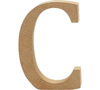 Letter, H: 8 cm, MDF, C, 1pc