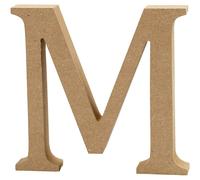 Letter, H: 8 cm, thickness 1,5 cm, MDF, M, 1pc
