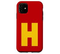 Letter H Chipmunk Group Matching Halloween Costume Cosplay Case for iPhone 11