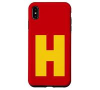 Letter H Chipmunk Group Matching Halloween Costume Cosplay Case for iPhone XS Max