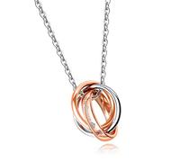 Letter Her King His Queen Hole Pendant Necklace Couple Charm Link Chain Necklace For Women