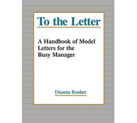 Letter Hndbk Model Executive Rev P: A Handbook of Model Letters for the Busy Executive