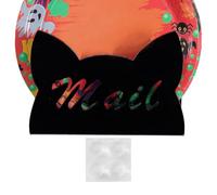 Letter Holder Office Home, Acrylic Letter Organizer Desk | Shelf Bills Documents | Display Envelopes for Letter Document Table Invoice Home Study