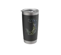 Letter J Alphabet Stainless Steel Insulated Tumbler
