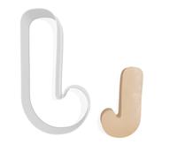 Letter J Cookie Cutter - 3 Sizes