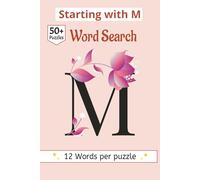 Letter M Word Search: The Letter M Collection: 50+ Themed Puzzles | 110-Page Gift Book
