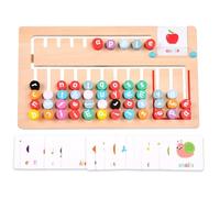 Letter Matching Game - Children Spelling Games, Wood Letter Learning Puzzle Board Matching Puzzle Game Educational Learning Toys for Kids Aged 3 to 6 Years Old Preschool Boys Girls Classroom