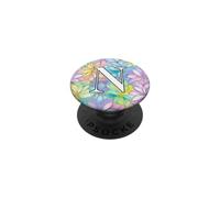 Letter N Pastel Mixed Flower Bouquet Floral PopSockets Adhesive PopGrip