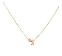Letter Necklace in Stainless Steel, A Unique Way to Express Your Affection (KC gold A necklace)