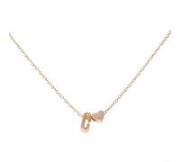 Letter Necklace in Stainless Steel, A Unique Way to Express Your Affection (KC gold C necklace)