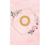 Letter O Notebook: Initial O Monogram lined journal, 120 pages, Personalized Lined Glossy Notebook