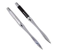 Letter Opener, Metal Letter Openers for Ladies Men Letter Openers Envelope Express File Document Unpack Box Packages Cutter Split File Envelopes Stationery for School Office Home (2pcs)