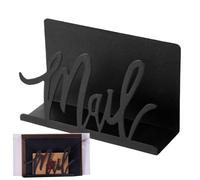 Letter Organizer - 15 x 5.5 x 9.5 cm Iron Letter Holder Desk Storage Rack Durable Stylish Design | The Letter Holder for Documents and Files in Office is a Desk