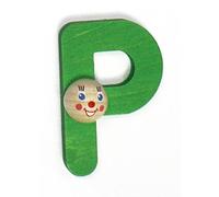 Letter P with Gumption 70 x 50 x 20 Wood Letter Door Letter