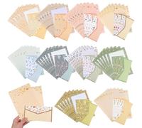 Letter Paper and Envelope Set Paper A5 Flower Printing 10sets