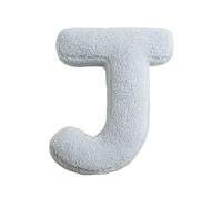 Letter Pillow Initial Pillow Soft Hugging Pillow Decorative 3D English Alphabet Pillow Cushion for Sofa Bedroom Car Decor, Wedding Christening Gift