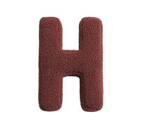 Letter Pillow Initial Pillow Soft Hugging Pillow Decorative 3D English Alphabet Pillow Cushion for Sofa Bedroom Car Decor, Wedding Christening Gift