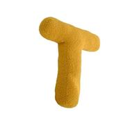 Letter Pillow Initial Pillow Soft Hugging Pillow Decorative 3D English Alphabet Pillow Cushion for Sofa Bedroom Car Decor, Wedding Christening Gift