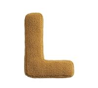 Letter Pillow Initial Pillow Soft Hugging Pillow Decorative 3D English Alphabet Pillow Cushion for Sofa Bedroom Car Decor, Wedding Christening Gift