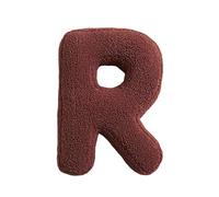 Letter Pillow Initial Pillow Soft Hugging Pillow Decorative 3D English Alphabet Pillow Cushion for Sofa Bedroom Car Decor, Wedding Christening Gift