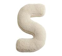 Letter Pillow, Plush 3D English Alphabet Cushion, Cute A To Z Initial Letter Pillow, Soft Hugging Pillows Decorative, For Sofa Bedroom Car Decor