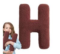 Letter Pillow, Plush 3D English Alphabet Cushion, Cute A To Z Initial Letter Pillow, Soft Hugging Pillows Decorative, For Sofa Bedroom Car Decor