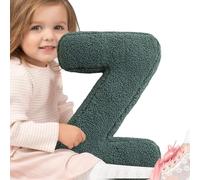 Letter Pillow, Plush 3D English Alphabet Cushion, Cute A To Z Initial Letter Pillow, Soft Hugging Pillows Decorative, For Sofa Bedroom Car Decor