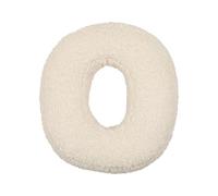Letter Pillows Soft Plush Initial Letter Shaped Decorative Throw Pillow, English Alphabet A To Z Kids Alphabet Toy, Xmas Personalised Gift for Sofa Bedroom Living Room Couch Bed Floor Car (O)