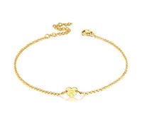 Letter R Ankle Bracelet Shiny Gold Plating Heart Anklet for Success Inspirational Foot Jewellery Adjustable Anklets Thin Cord Summer Accessories Amazing Gift for Mother's Day