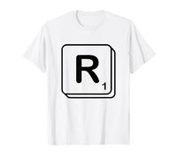 Letter R Word Game Tile T-Shirt