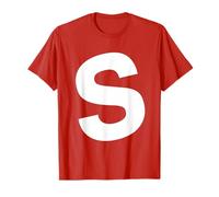 Letter S Funny Group Halloween Team Instant Candy Costume T-Shirt