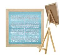Letter Sign, Felt Letter Board - Multipurpose Felt Message Board - Square Mother's Day Letter Sign, Elegant First Day of School Announcement