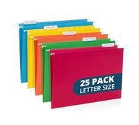 Letter Size Hanging File Folders (Assorted)