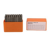 Letter Stamp Set, High Carbon Steel Capital Letter Punch Tool, Durable Metal Stamping Kit for Jewelry Leather Craft, Includes 27 Letters with Storage Box