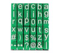 Letter Stamps Set,Clay Stamps,Number Stamp for Clay,Deep Engraved 3D Alphabet Stamps,Clear Lettering,Large Clay Letter Stamps Tool,Feature Deep,DIY Craft Supplies,Clay Decor(Capital)