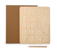 Letter Tracing Board - Wooden Toys | Educational Toy | Double Sided Magnetic Letter Board | Number Tracing Board for Kids Age 3-6 Double Sided Uppercase &Lowercase Letters