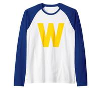 Letter W Chipmunk Group Matching Halloween Costume Cosplay Raglan Baseball Tee