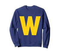 Letter W Chipmunk Group Matching Halloween Costume Cosplay Sweatshirt